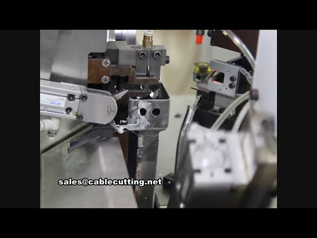 เครื่องปอกสายไฟ บิด  crimp และชุบดีบุกอัตโนมัติ | เพิ่มประสิทธิภาพการผลิต
