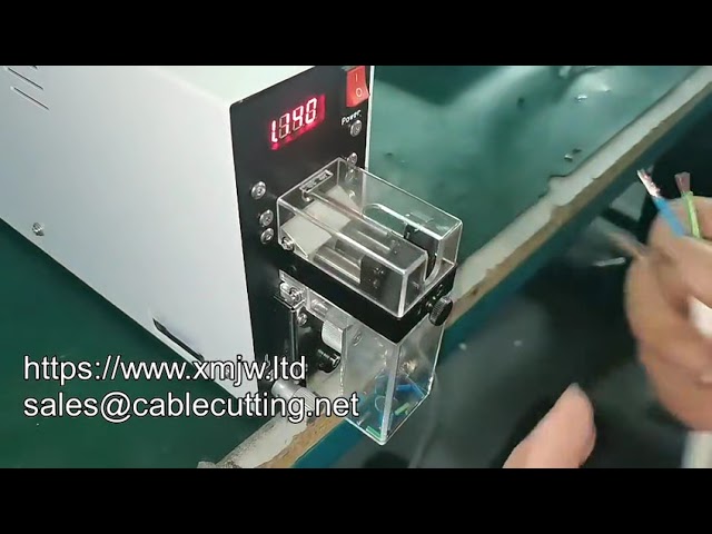 เครื่องปอกสายไฟไฟฟ้าอุตสาหกรรมแบบพกพา ปอกสายไฟเส้นเล็กได้อย่างแม่นยำ