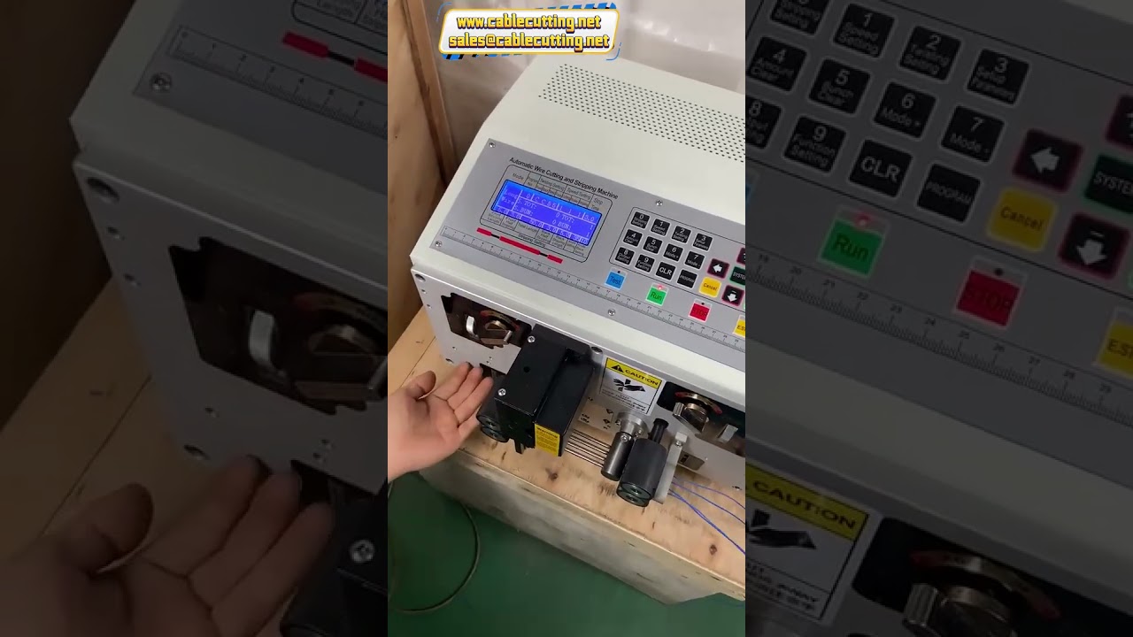 เครื่องปอกสายทองแดงไฟฟ้า ตัดปอกสายเคเบิลได้ถึง 4mm2 พร้อมใบมีดเสริม