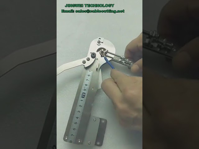 เครื่องดัดลวดวงกลมแบบมือหมุน สำหรับรูใน 4mm 6mm ดัดทองแดงและเหล็ก电缆