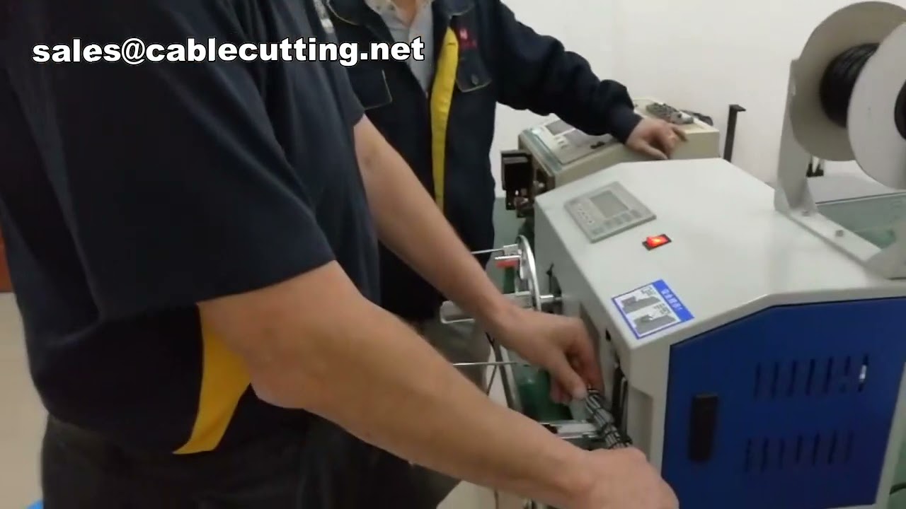 เครื่องมัดสายไฟอัตโนมัติด้วยสายรัดไนลอน | เครื่องรัดสายไฟอัตโนมัติ | เครื่องบิดสายไฟ