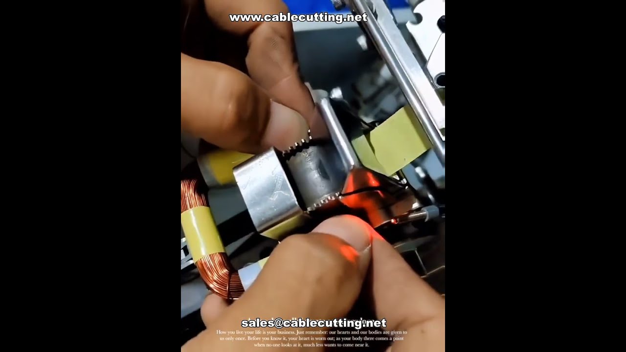 เครื่องพันเทปอัตโนมัติอเนกประสงค์สำหรับชุดสายไฟ | ใช้งานได้หลากหลาย | ตัวอย่างทดสอบจากโรงงานโดยตรง