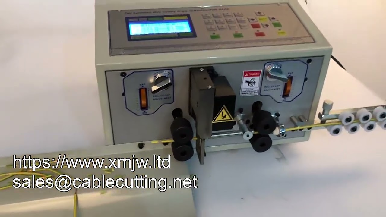 WPM 03 เครื่องตัดและปอกสายไฟอัตโนมัติราคาดีที่สุด เหมาะสำหรับโรงงาน
