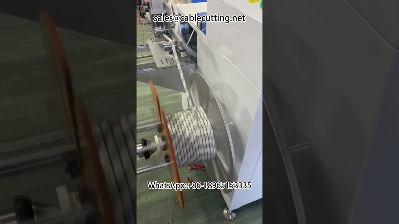 Safety Rope Metre Counting and Winding Machine #Safety Rope #Rewinder #Winding Machine #Wire & Cable