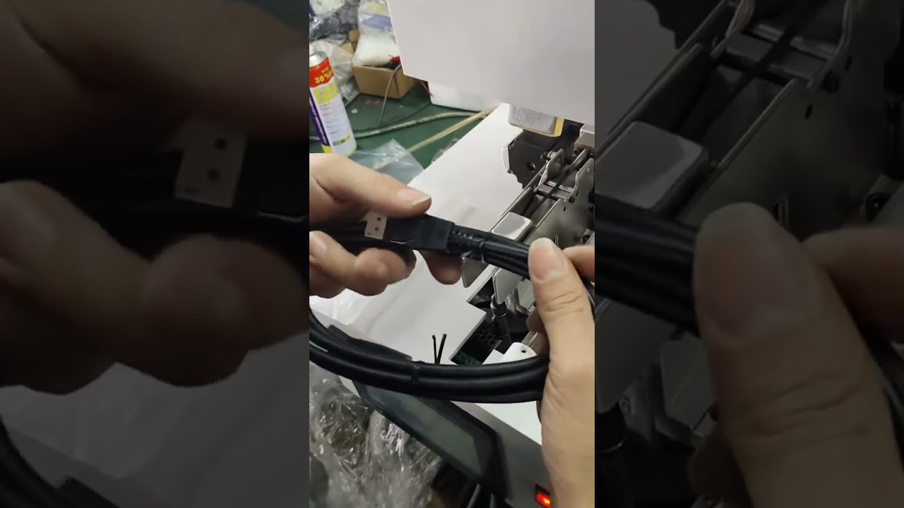 เครื่องมัดสายเคเบิลแบบไร้แกนสำหรับกระบวนการผลิตสายไฟ #machine #automobile #diy