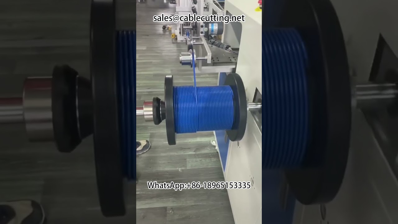 เครื่องม้วนและคลายสายไฟมืออาชีพ | #สายไฟและเคเบิล #แปรรูปสายไฟ #ม้วนและผูกสายไฟ