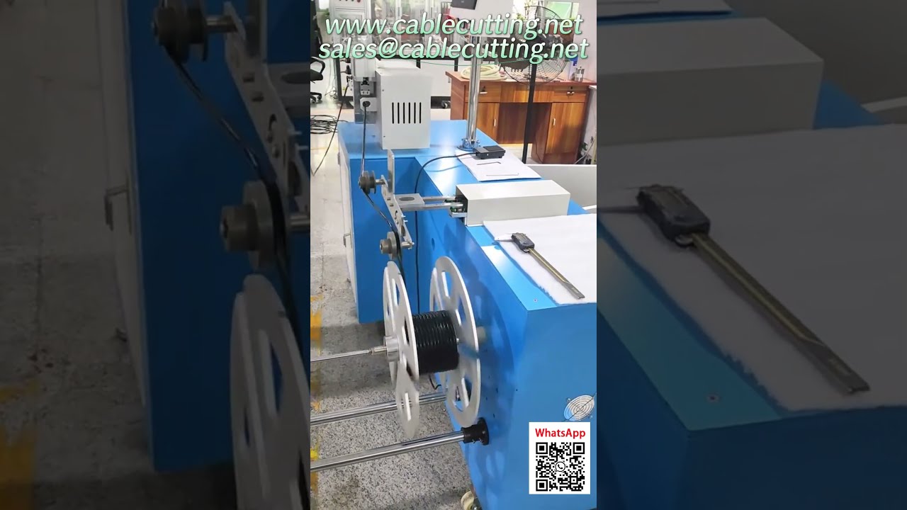 เครื่องม้วนสายไฟกำลังสูง พร้อมระบบเดินสายและวัดความยาว สำหรับสายไฟแรงสูง