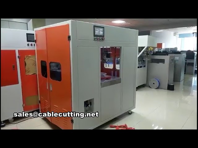 เครื่องตัดสายไฟอัตโนมัติ ลอกฉนวน และมัดพันลวดอัจฉริยะ