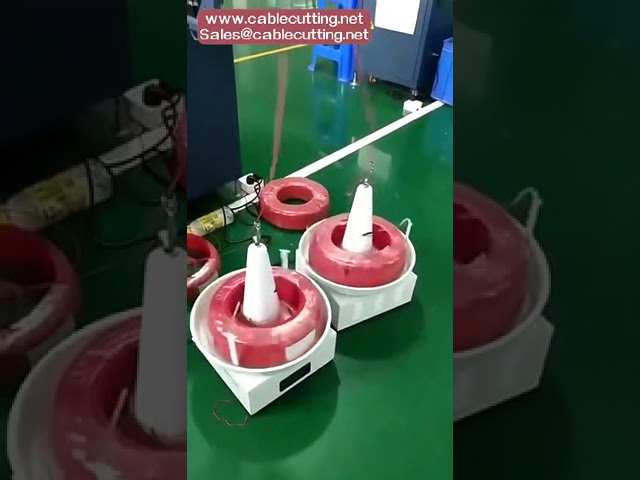 เครื่องป้อนสายเคเบิลอัตโนมัติ เครื่องปล่อยสาย ตัวป้อนสายไฟ | เพิ่มประสิทธิภาพการผลิต