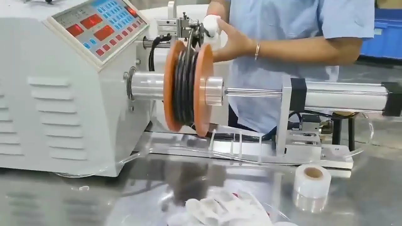 เครื่องม้วนลวดวัดปริมาณแบบปรับแต่งได้ | เพิ่มประสิทธิภาพการผลิต