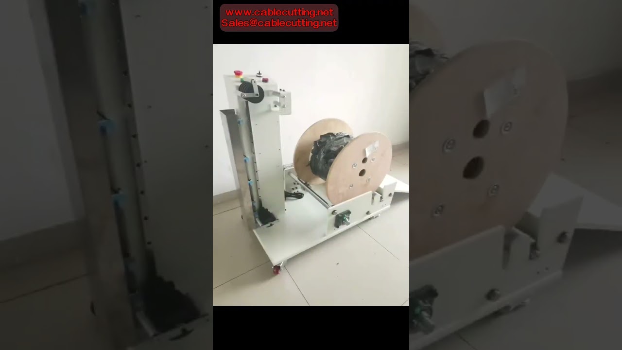 เครื่องป้อนลวดอัตโนมัติ 100 กก. สำหรับสายเคเบิล | ป้อนดรัมต่อเนื่องรวดเร็ว