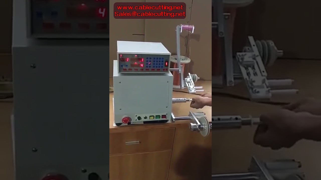 เครื่องม้วนขดลวดอัตโนมัติ CNC-810/820 750W 400W สำหรับลวดขนาด 0.03-1.2 มม. | เครื่องพันคอยล์ไฟฟ้าประสิทธิภาพสูง