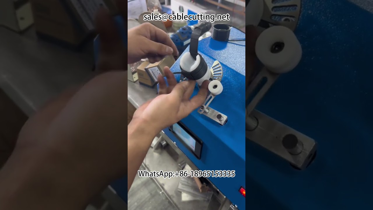 เครื่องพันสายเคเบิลอัตโนมัติสำหรับสายชาร์จ สายข้อมูล และสาย Apple | เครื่องจักรแปรรูปสายไฟ