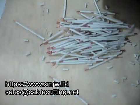 เครื่องปอกสายไฟอัตโนมัติ WPM-06 ระบบสองช่อง ประสิทธิภาพสูง ตัดและบิดสายไฟ