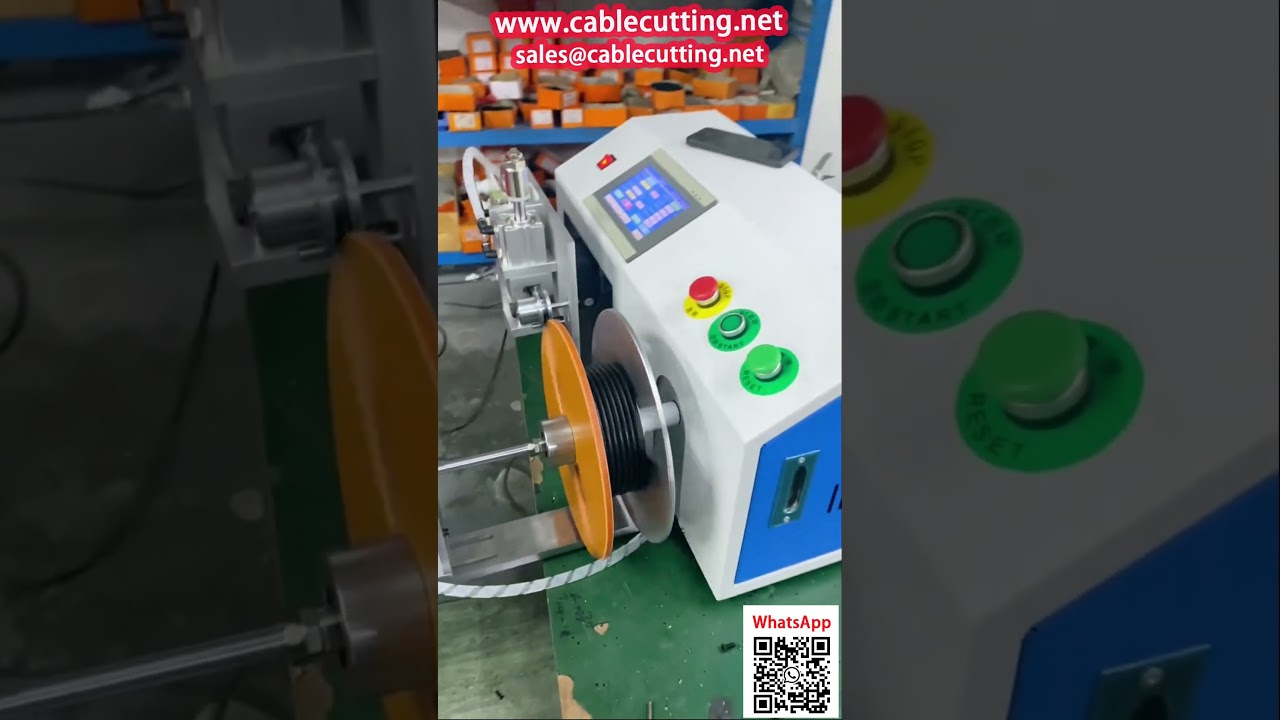 เครื่องพันสายไฟอัตโนมัติ R121 พร้อมตัวนับแม่นยำ | เพิ่มประสิทธิภาพการผลิต