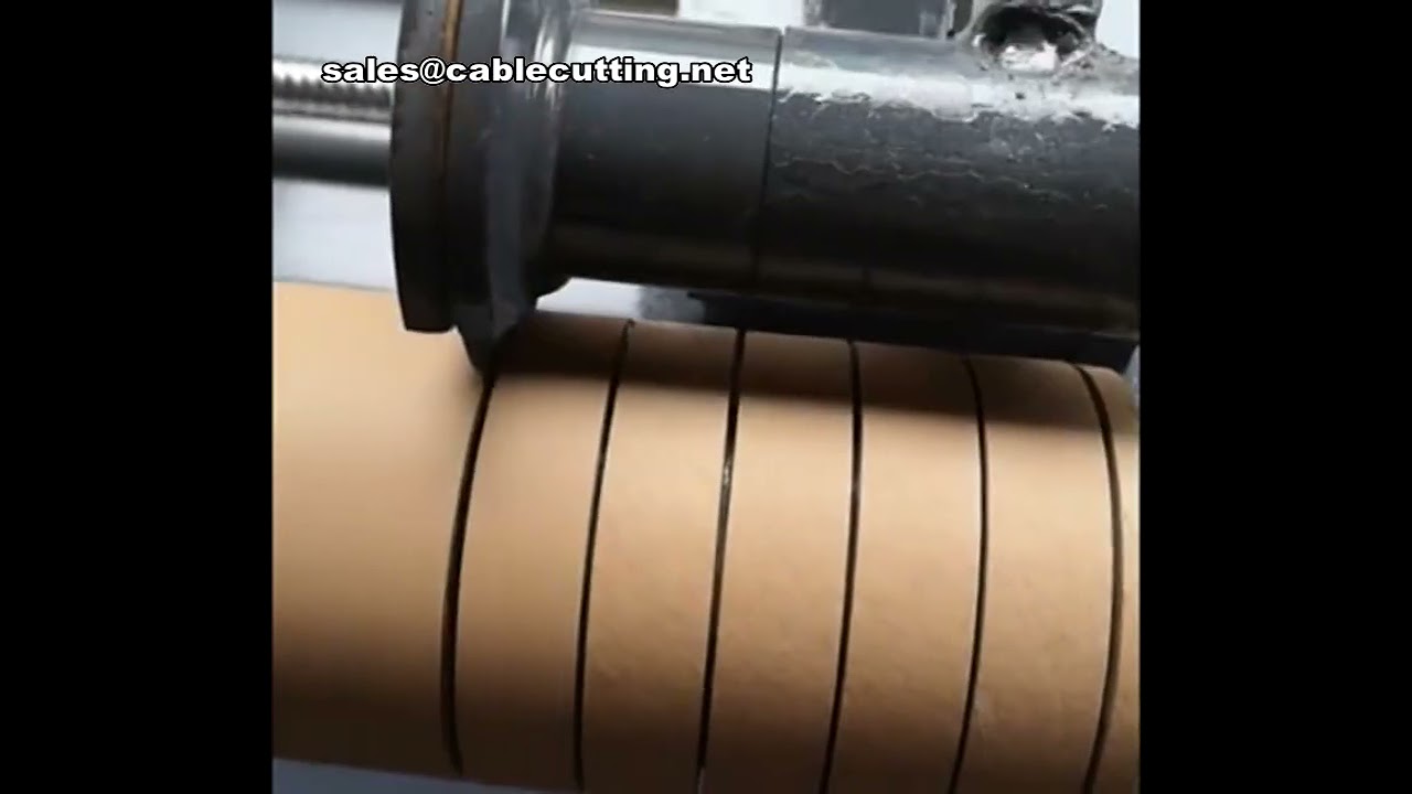 เครื่องตัดท่อกระดาษอัตโนมัติแม่นยำสูง | เครื่องตัดแกนคราฟท์สำหรับอุตสาหกรรม