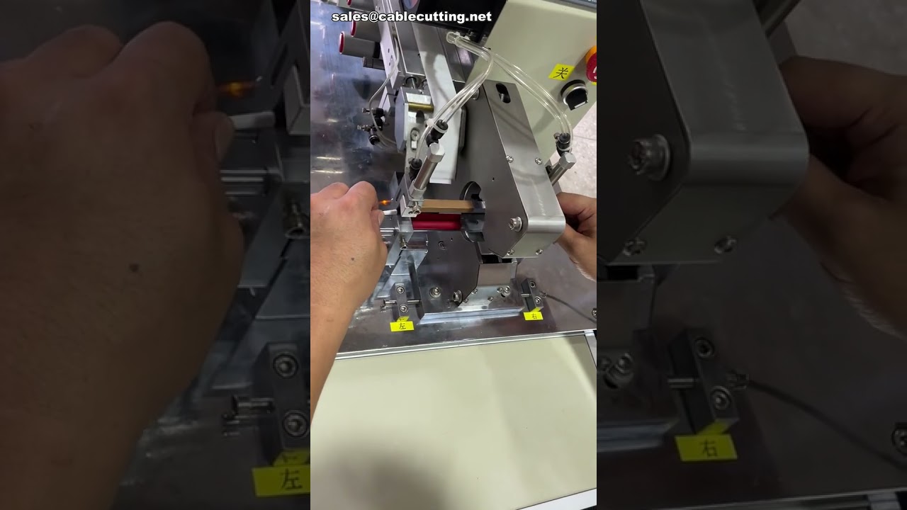 เครื่องติดฉลากม้วนความยาวคงที่ ระบบอัตโนมัติสำหรับโรงงาน #machine #factory #diy