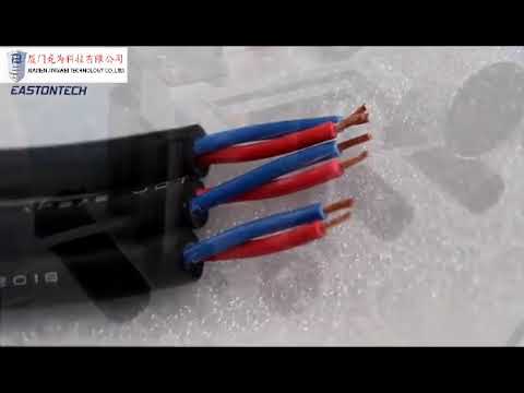 เครื่องปอกสายไฟหลายแกนอัตโนมัติ 5 แกน | ตัดแต่งสายเคเบิลครบวงจรประสิทธิภาพสูง