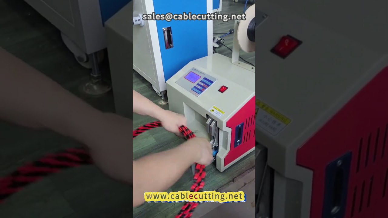 เครื่องตัดม้วนสายไฟอัตโนมัติรุ่น 68 | #เจาะผนัง #เครื่องม้วนสาย #เดินสายไฟรวม