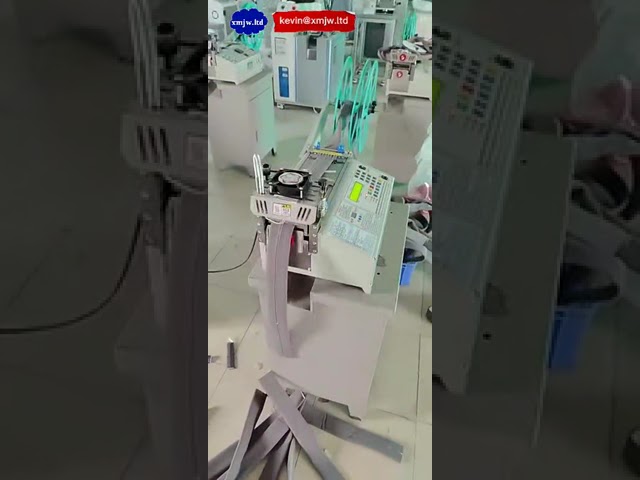 เครื่องตัดผ้า PVC และผ้าฝ้ายอัตโนมัติ พร้อมระบบปิดผนึกและติดฉลากม้วน