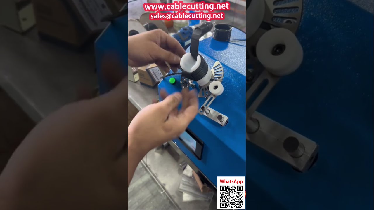 เครื่องม้วนสายเคเบิลข้อมูล/ชาร์จสำหรับบรรจุลงการ์ดกระดาษ | เครื่องบรรจุสายไฟอัตโนมัติประสิทธิภาพสูง