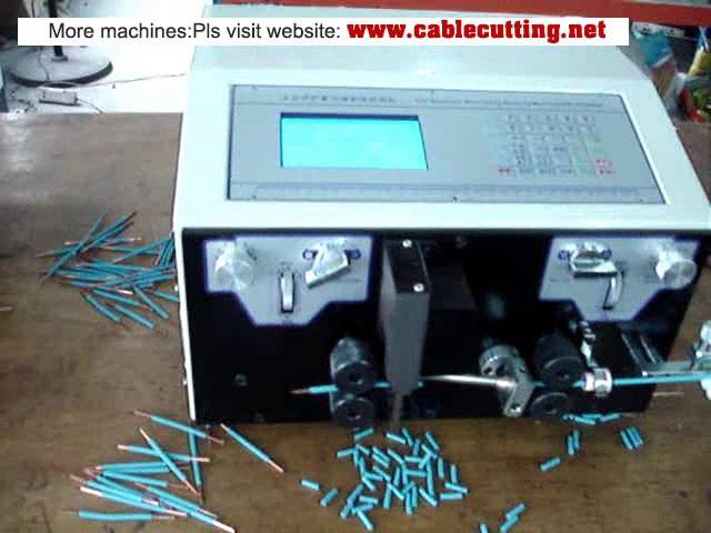 เครื่องปอกและตัดสายไฟอัตโนมัติ WPM-JE2 สำหรับสาย BV ขนาด 6 ตร.มม.