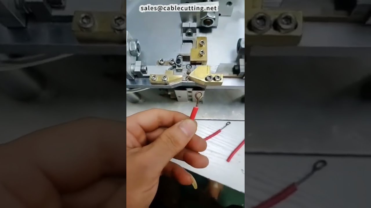 เครื่องดัดและพันลวดอัตโนมัติสำหรับสายรัด Harness | เครื่องจักรโรงงาน #factory #machine