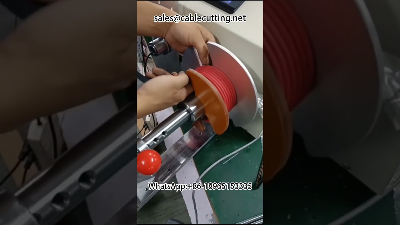 เครื่องม้วนสายไฟและเคเบิลอัตโนมัติความเร็วสูง | #WireWinding #CableWinding #RowWindingMachine