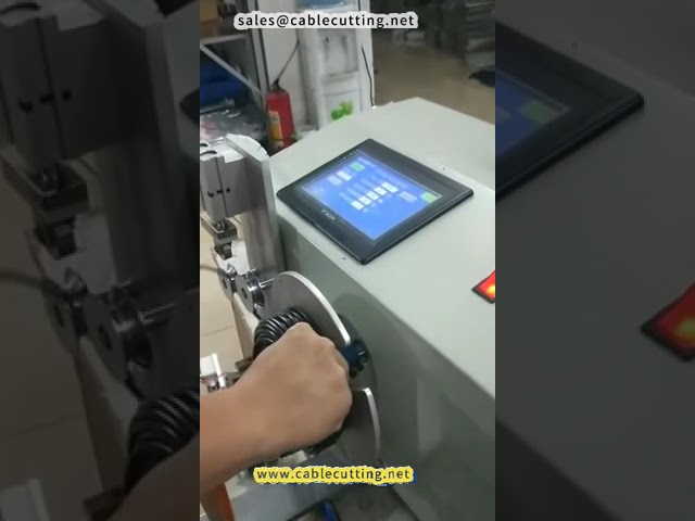 เครื่องนับเมตร พันมัด และตัดสายไฟอัตโนมัติ ประหยัดเวลา