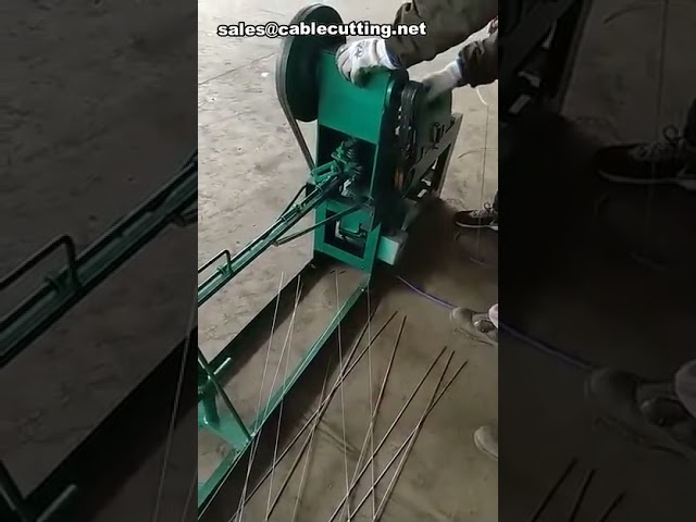เครื่องตัดสแตนเลสและเครื่องยืดเหล็กเส้น | ระบบยืดเหล็กอุตสาหกรรมประสิทธิภาพสูง