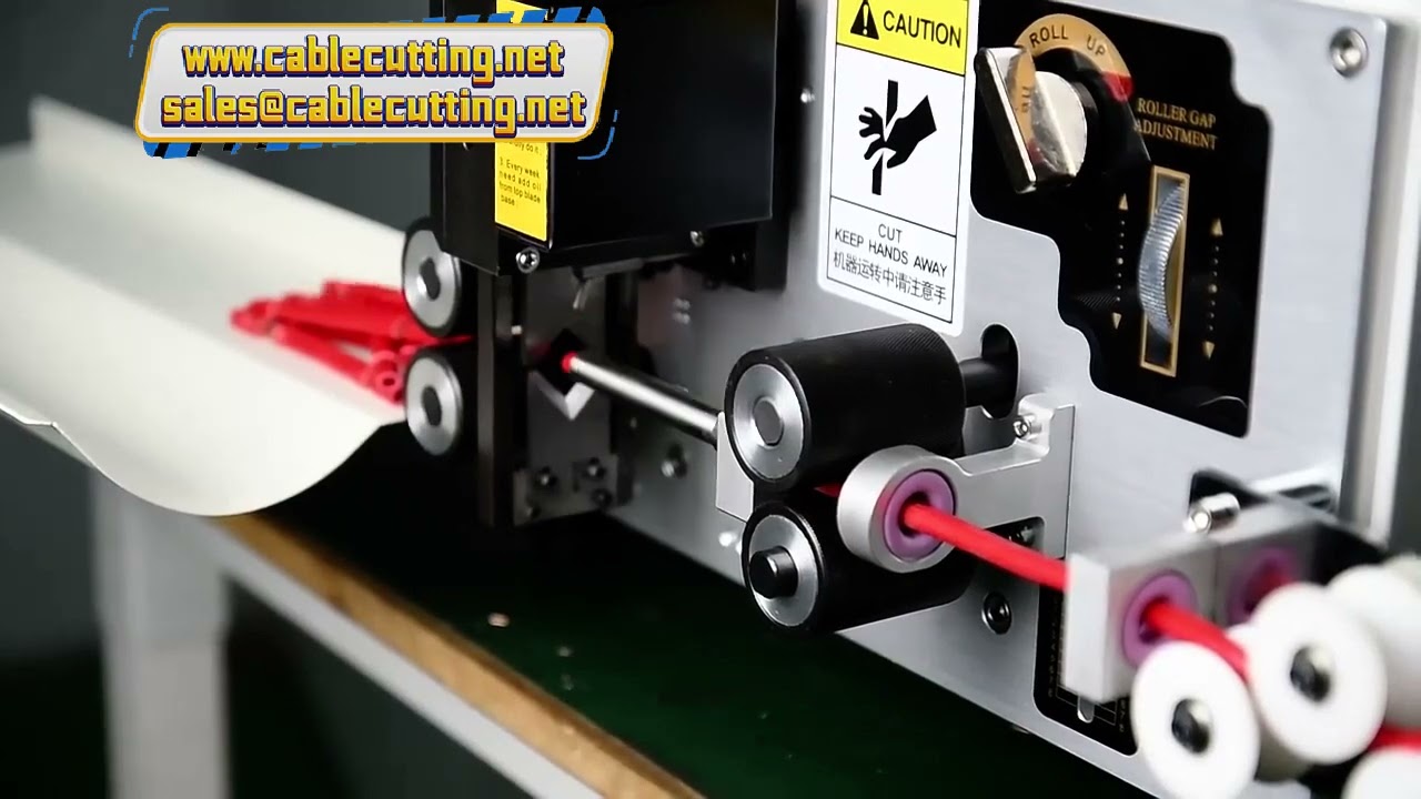เครื่องตัดและปอกสายไฟไฟฟ้าอัตโนมัติ ขนาด 0.1-10 ตร.มม. | Electric Cable Cutter Stripper