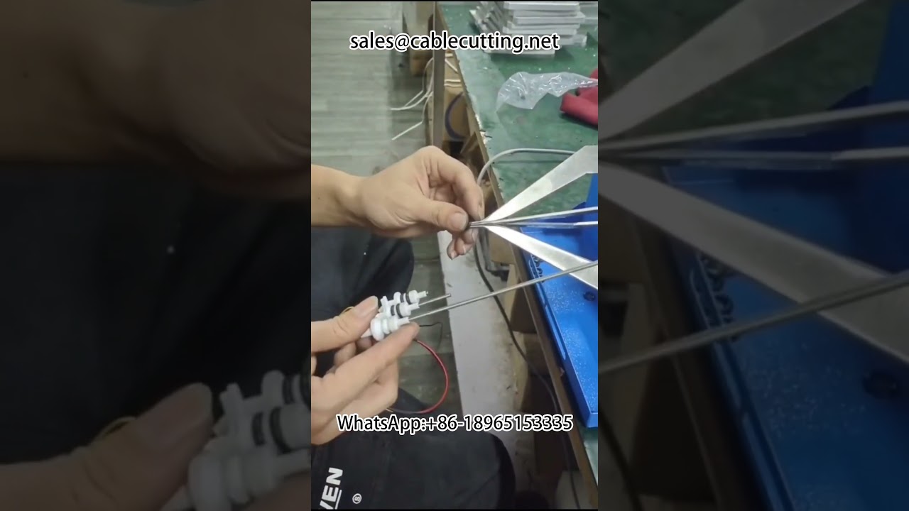 เครื่องขยายและม้วนสายไฟอัตโนมัติ | เครื่องจักรสำหรับสายไฟรถยนต์และงาน DIY