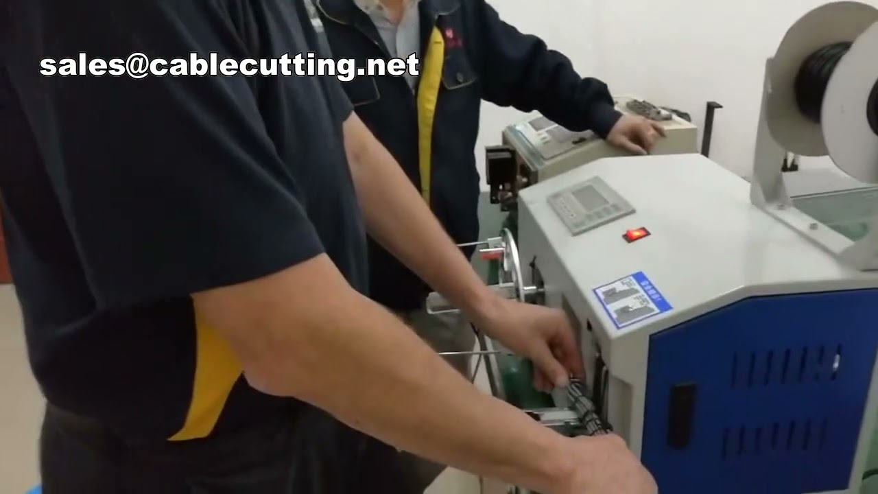 เครื่องมัดสายไฟอัตโนมัติ พันสายรัดไนลอนความเร็วสูง | เครื่องพันสายรัดเคเบิลไทน