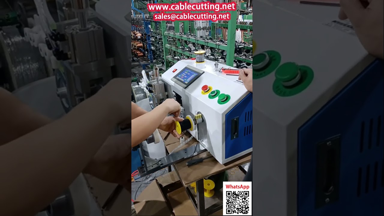 เครื่องม้วนสายไฟอัตโนมัติรุ่นใหม่ พร้อมระบบจัดเรียงและนับจำนวน