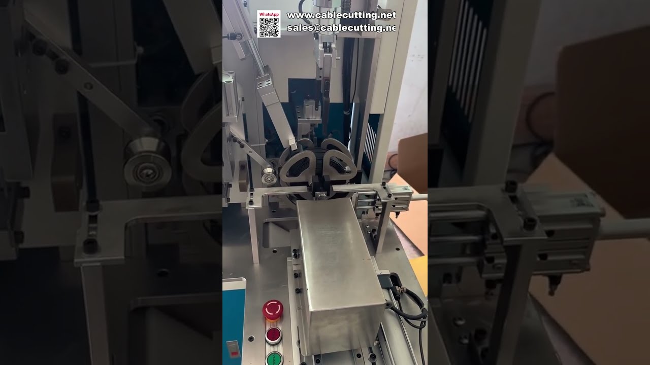 เครื่องม้วน จัดเรียง และมัดสายไฟอัตโนมัติครบวงจร | เครื่องจักรอุตสาหกรรมประสิทธิภาพสูง