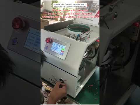 Needle Tube Terminal Crimp Machine, Loose Tube Type Terminal Crimp Machine