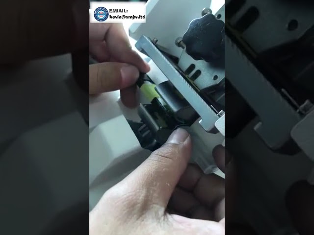 เครื่องพันเทปสายไฟอัตโนมัติ พับครึ่งเทป ติดฉลาก | Wire Harness Tape Winding Machine