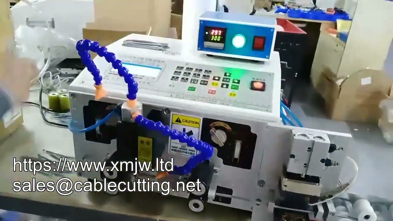 เครื่องตัดและลอกฉนวนสายถักอัตโนมัติ WPM 330r พร้อมระบบทำความร้อน – เพิ่มประสิทธิภาพการผลิต