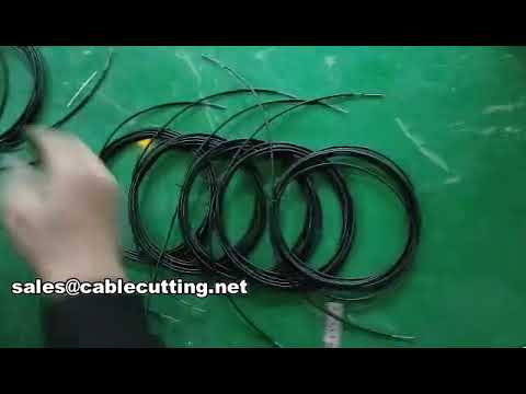เครื่องตัดสายไฟอัตโนมัติแบบวงกลมคู่ พร้อมระบบตัด-ปอก-ม้วน CPRT-02TH | เครื่องจักรสำหรับโรงงาน