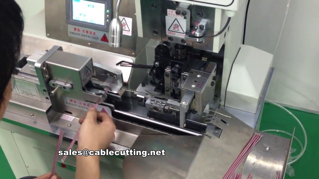 เครื่องแยกสายแบนและ crimping ขั้วต่ออัตโนมัติ | เพิ่มประสิทธิภาพการผลิต