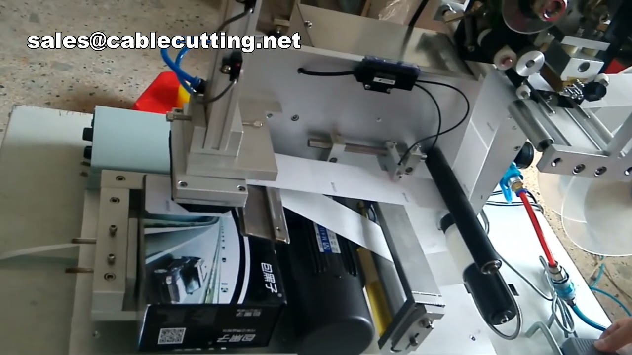 เครื่องติดฉลากและพิมพ์แบบแบน | เครื่องติดฉลากทรงสี่เหลี่ยม | เครื่องพิมพ์และติดฉลากกึ่งอัตโนมัติ