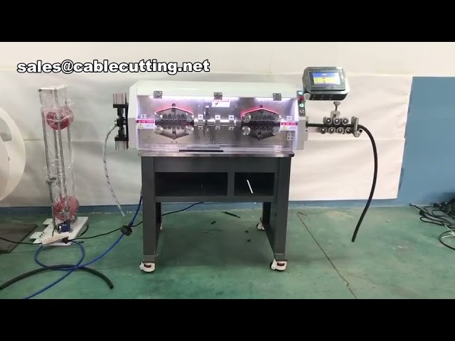 เครื่องตัดและปอกสายเคเบิลขนาดใหญ่ | เครื่องตัดสายเคเบิลหลายแกน | สายเคเบิลขนาดใหญ่