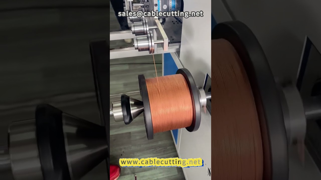 เครื่องพันสายทองแดงถัก 18 เส้น – เครื่องม้วนสายไฟอัตโนมัติสำหรับงานอุตสาหกรรม