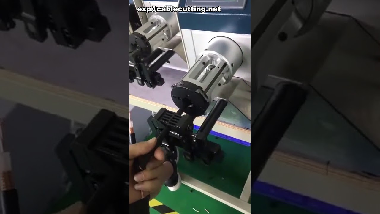 เครื่องปอกสายเคเบิลโคแอกเชียลประสิทธิภาพสูง | เครื่องปอกสาย Coax