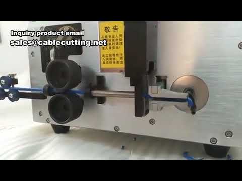 เครื่องดัดลวด CNC 3 มิติ เครื่องตัด ลอกฉนวน และดัดสายเคเบิลแข็ง
