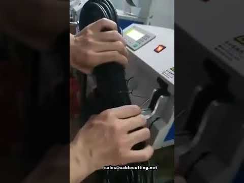 เครื่องม้วนและรัดสายเคเบิลอัตโนมัติ พร้อมสายรัดแบบบิด | เครื่องจักรบรรจุภัณฑ์สายไฟ