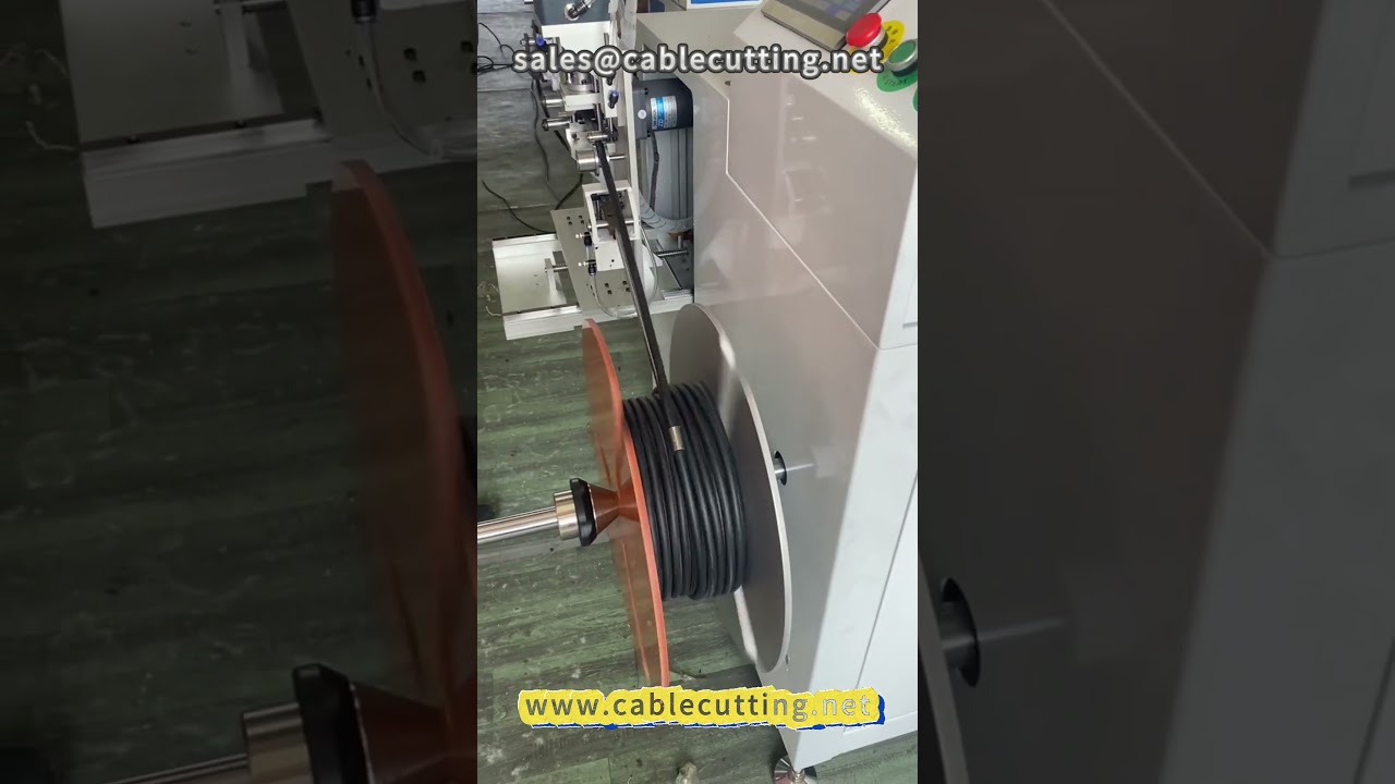 เครื่องพันลวดอัตโนมัติรุ่น 30 พันสายไฟหนักถึง 50 กก. | เครื่องพันลวดและสายเคเบิล #เครื่องพันลวดอัตโนมัติ #สายไฟ #กระบวนการผลิต