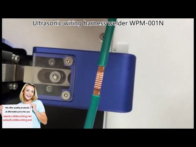 เครื่องเชื่อมชุดสายไฟอัลตราโซนิก WPM-001N | รุ่นประสิทธิภาพสูง