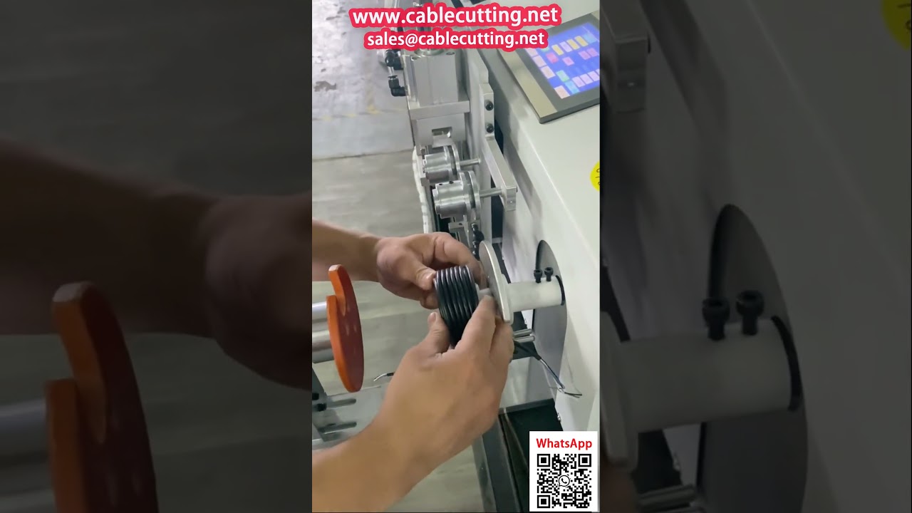 เครื่องม้วนสายไฟและสายเคเบิลอัตโนมัติประสิทธิภาพสูง | อุปกรณ์สำหรับงานอุตสาหกรรม
