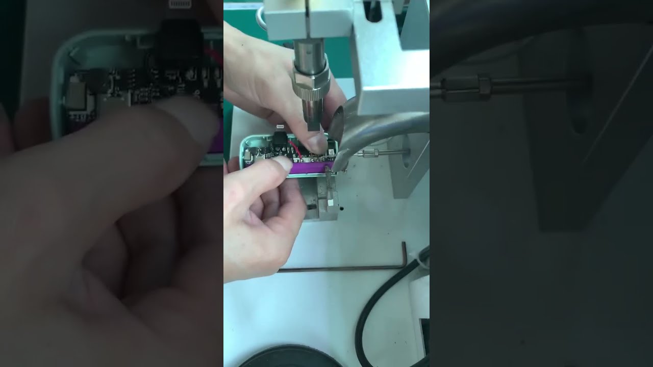 เครื่องบัดกรีสำหรับการพิสูจน์ ① บัดกรีบอร์ดวงจรขนาดเล็กที่ไม่ง่าย #factory #machine #copper
